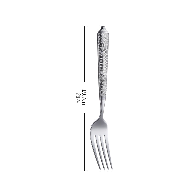 Modern Handle Heavy Duty 18/10 Stainless Steel Flatware Set for Wedding
