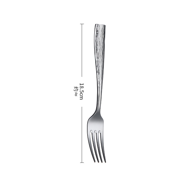 Classic 15-Piece Stainless Steel Cutlery Set Family Size Silverware Pack + Public Spoon
