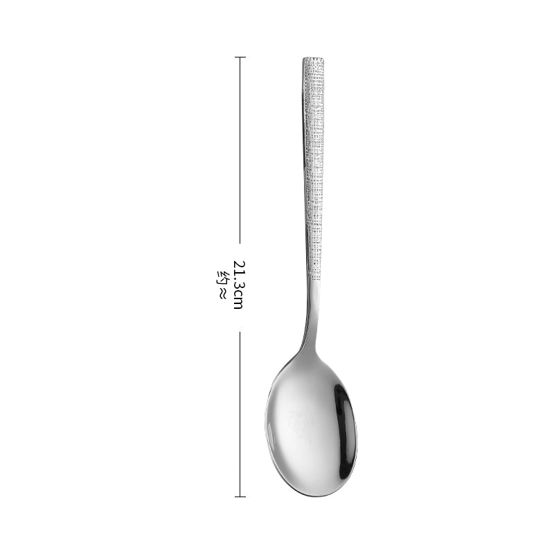 Factory Price High Quality 304 Stainless Steel Knife Fork Spoon Set in Hotel
