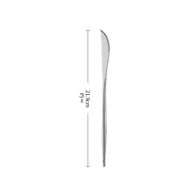 Buyer Star Silverware Set Flatware Set Cutlery Set Stainless Steel Tableware Include Forks Knives Spoons for Home Kitchen Restaurant Wedding