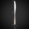 Wholesale Custom Restaurant Sliverware Mirror Polish Stainless Steel Flatware Spoons Forks And Knives Cutlery Set