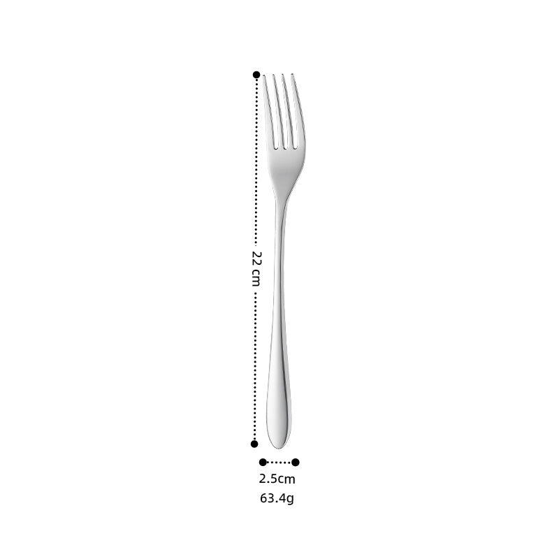 Buyer Star Modern Restaurant Tableware Knife Spoon Fork Flatware Set High Quality Hotel Stainless Steel Cutlery Set