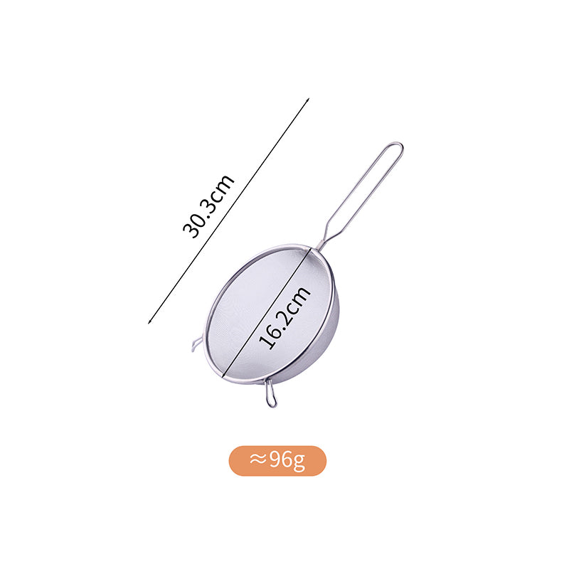 Kitchen Ultra-Fine Strainer Food Yogurt Mesh Sieve Plastic Mesh Colander with Handle Separation Net for Filtering Juice Juice Milk Honey