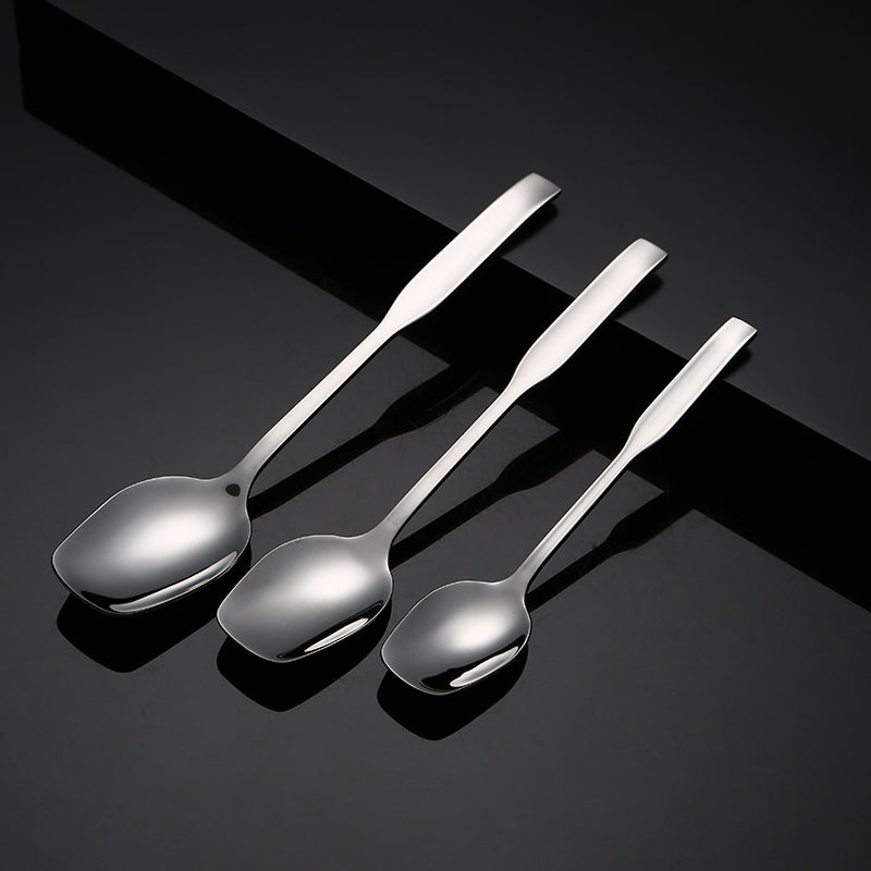 Premium Long Handle Iced Tea Spoons 18/10 Stainless Steel Long Teaspoons Long Coffee Spoons Cocktail Stirring Spoons