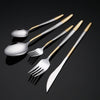 Cheap Price Stainless Tableware Flatware Silver Cutlery Dishwasher Acceptable