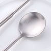 Restaurant Silver Flatware Set Dinner Spoons Forks and Knife Stainless Steel Cutlery 5 Set/Sets(Min. Order)