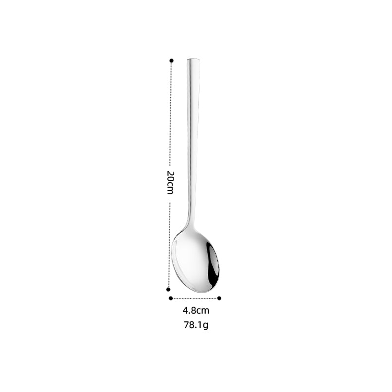 Factory Direct High Quality Middle east luxury Silverware Stainless Steel Flatware cutlery Sugar spoon