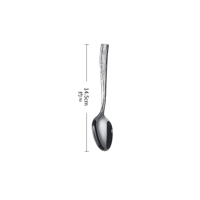 Classic 15-Piece Stainless Steel Cutlery Set Family Size Silverware Pack + Public Spoon