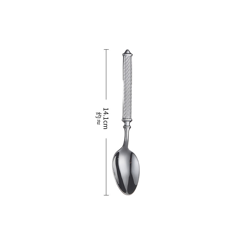 Restaurant Style Stainless Steel Flatware Set Durable Silverware in Bulk