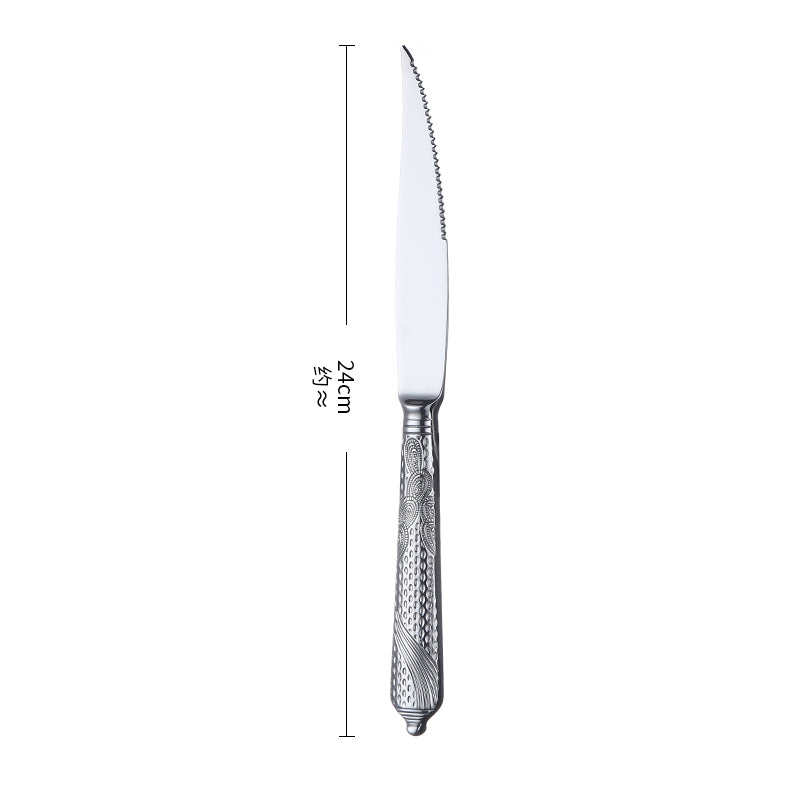 Modern Handle Heavy Duty 18/10 Stainless Steel Flatware Set for Wedding