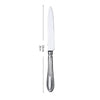 Luxury Wedding 18/0 Stainless Steel Flatware Set Custom Logo Engraving Available Elegant Silverware Collection