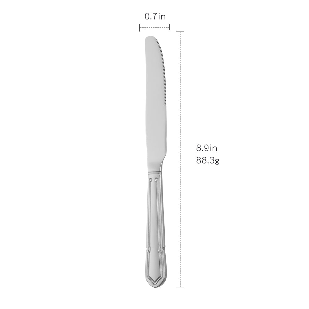 Accept Custom Logo Stainless Steel Cutlery For Restaurant Hotel Banquet Tableware Sets