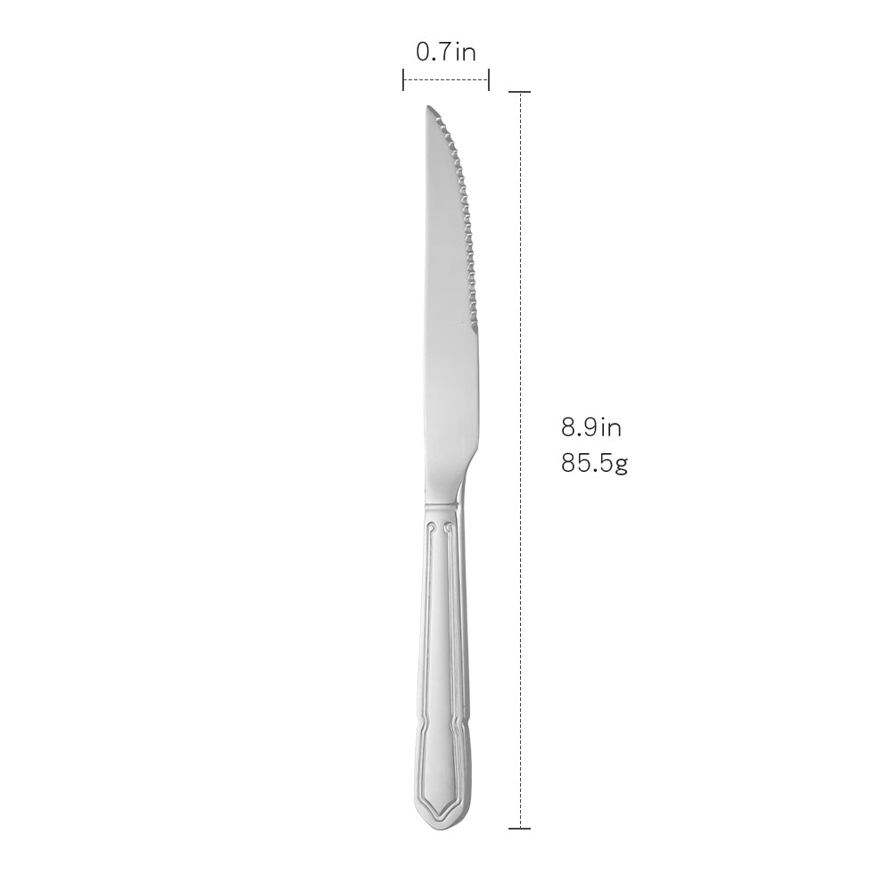 Accept Custom Logo Stainless Steel Cutlery For Restaurant Hotel Banquet Tableware Sets