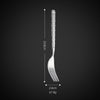 Buyer Star Silverware - Stainless Steel Argyle Cutlery Utensils Includes Forks, Knives, Spoons Perfect for Wedding & Party