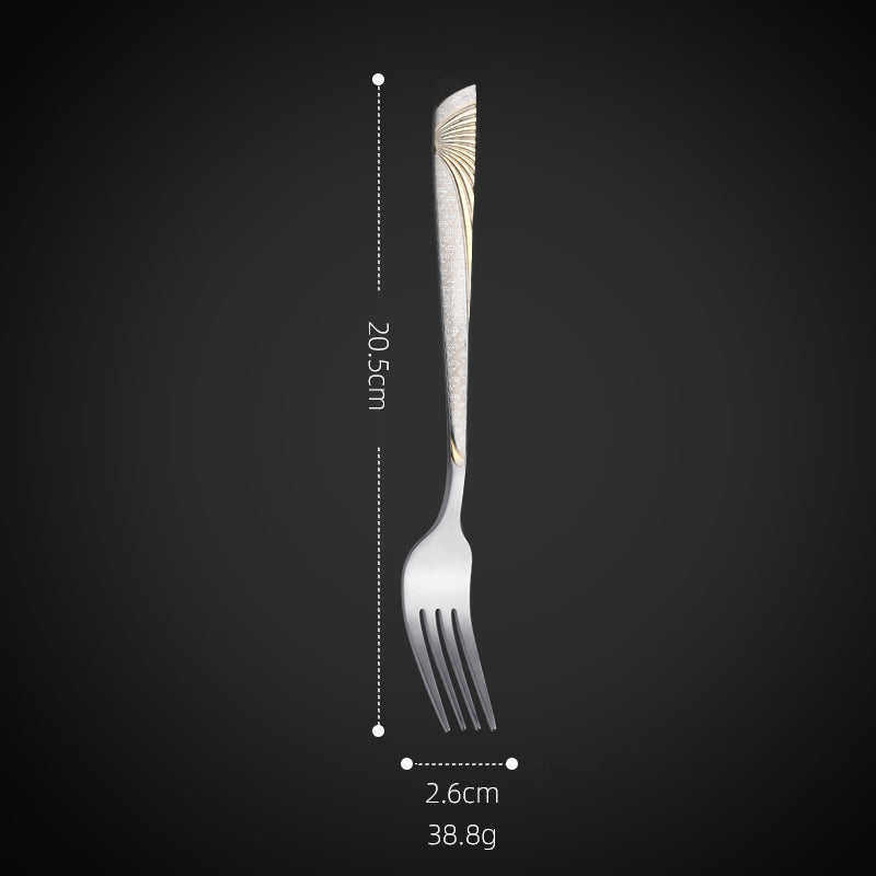 Wholesale Custom Restaurant Sliverware Mirror Polish Stainless Steel Flatware Spoons Forks And Knives Cutlery Set