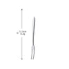 Stainless Steel Coffee Spoon & Tea Forks Flatware Set - Silver Stainless Steel Salad, Teaspoon, Fruit, Coffee, Serving, Appetizer