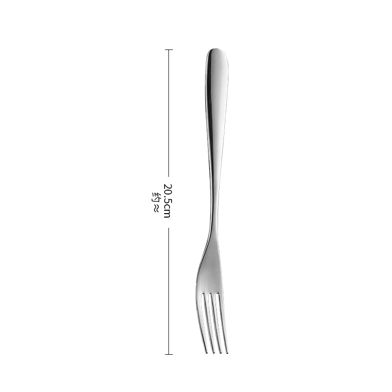 Wholesale Bulk Stainless Steel Flatware Set Moon Stylish Silverware for Kitchen Use