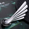  Accept Custom Logo Stainless Steel Spoon Tableware For Hotel Banquet Cutlery Sets