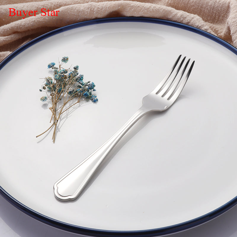 Portable 18/10 luxury cutlery set Stainless steel gold Flatware Sets 10 Set/Sets(Min. Order)