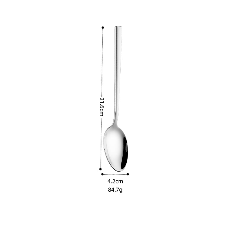 Factory Direct High Quality Middle east luxury Silverware Stainless Steel Flatware cutlery Sugar spoon