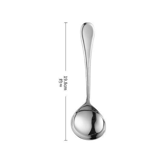 Serving Utensils Set Silver Stainless Steel Metal Large Serving Spoons, Salad spoon Spatula Serving spoon Gravy spoon for Buffet, Catering, Entertaining