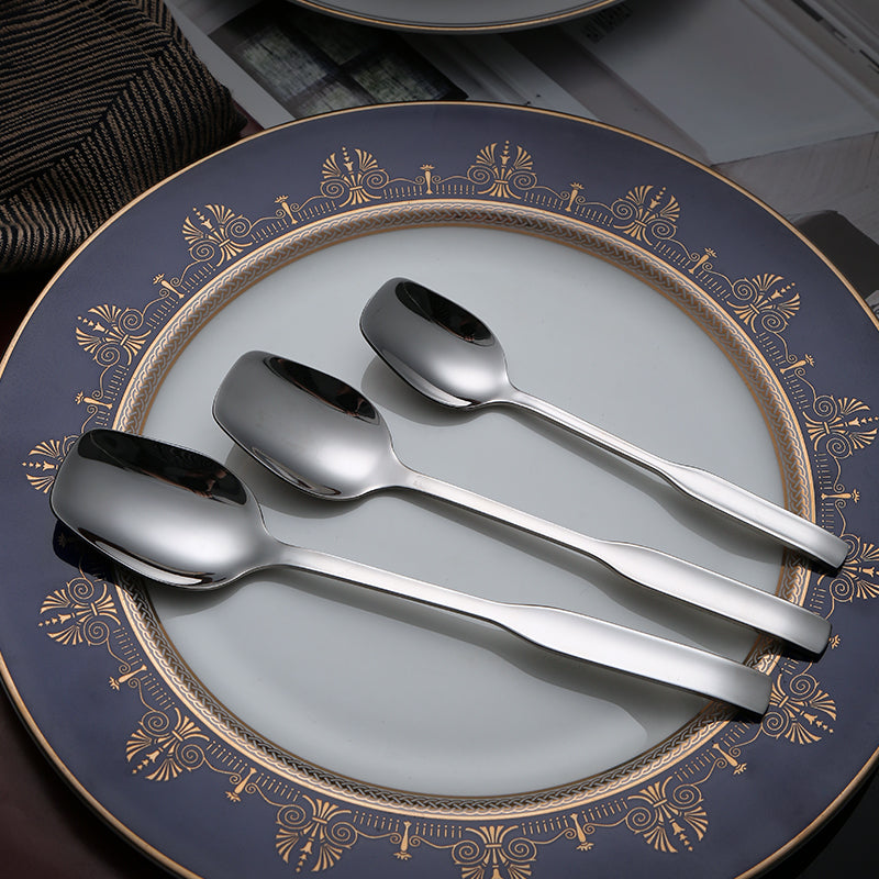 Premium Long Handle Iced Tea Spoons 18/10 Stainless Steel Long Teaspoons Long Coffee Spoons Cocktail Stirring Spoons