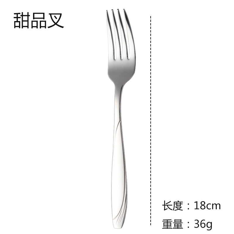 18/10 silver 5 pieces cutlery set Stainless steel gold Flatware Sets 5 Set/Sets(Min. Order)