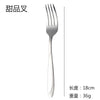 18/10 silver 5 pieces cutlery set Stainless steel gold Flatware Sets 5 Set/Sets(Min. Order)