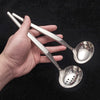 Buyer Star Stainless Steel Cooking Spoon Skimmer - Slotted Spoon for Straining, Ideal for Kitchen Use