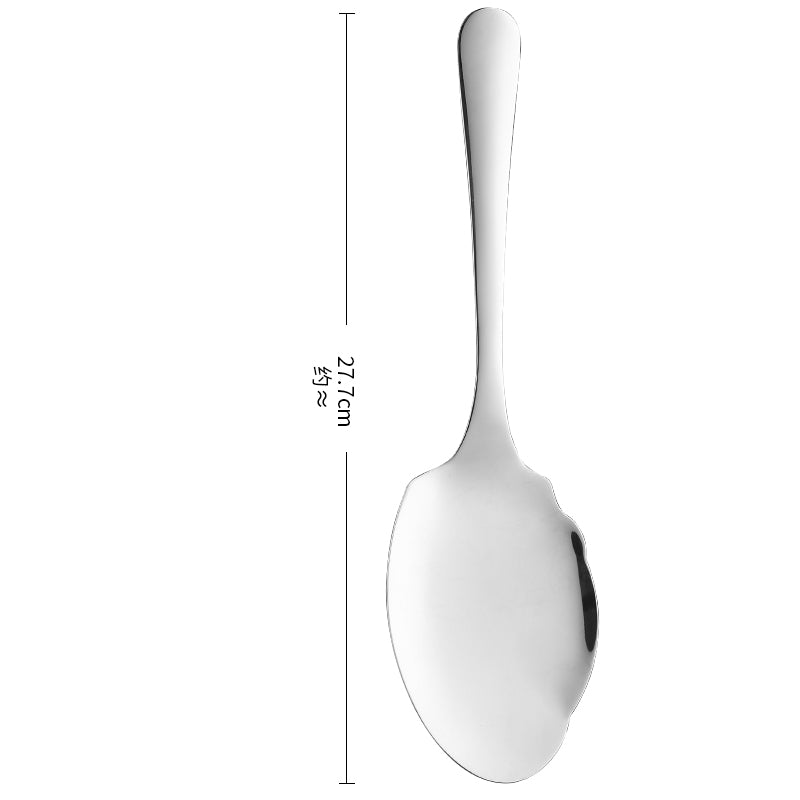 Cooking Utensil Set, Stainless Steel Silver with Public Fork/Spoon, Cake Shovels, Spatula, Ladles, Solid Spoon, Slotted Spoon,  Kitchen Tool Gadget