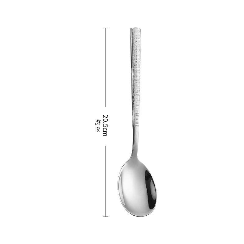 Factory Price High Quality 304 Stainless Steel Knife Fork Spoon Set in Hotel