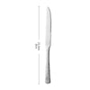 Buyer Star Polished Finish Stainless Steel Cutlery Set Modern Tableware Knife Fork Spoon for Weddings