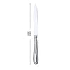 Luxury Wedding 18/0 Stainless Steel Flatware Set Custom Logo Engraving Available Elegant Silverware Collection