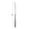 Durable Restaurant Stainless Steel Flatware Set Stylish Modern Silverware in Bulk