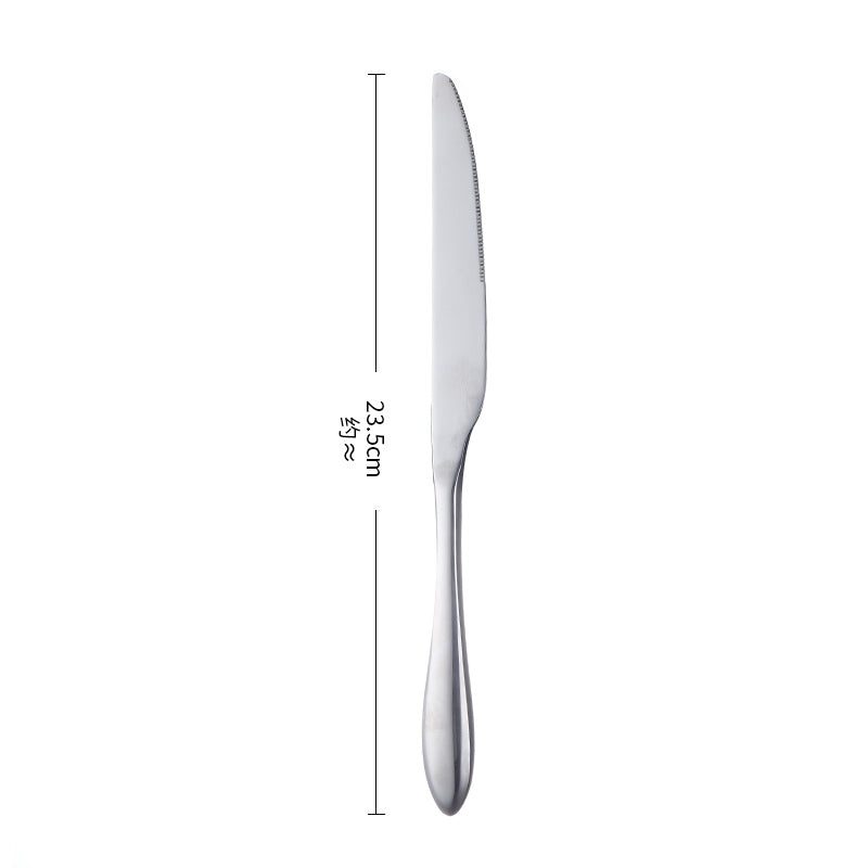 High-End 25-Piece Stainless Steel Cutlery Set Luxury Silverware for Dining Flatware Wholesale Supplier