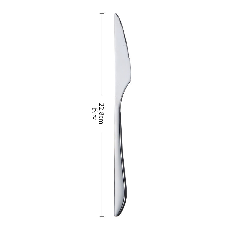 Wholesale Modern Stainless Steel Flatware Set Stylish Silverware in Bulk
