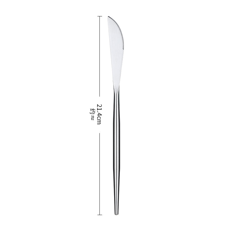 Buyer Star Luxury Wedding Stainless Steel Flatware Set Polished Dining Tableware