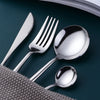 Buyer Star Hot Sale Mirror Polish Tableware Set for Wedding Party with Elegant Packing