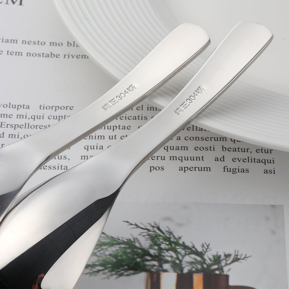 Hot sale Chinese Style stainless steel Eco-Friendly court soup spoon shopify 10 Piece/Pieces(Min. Order)