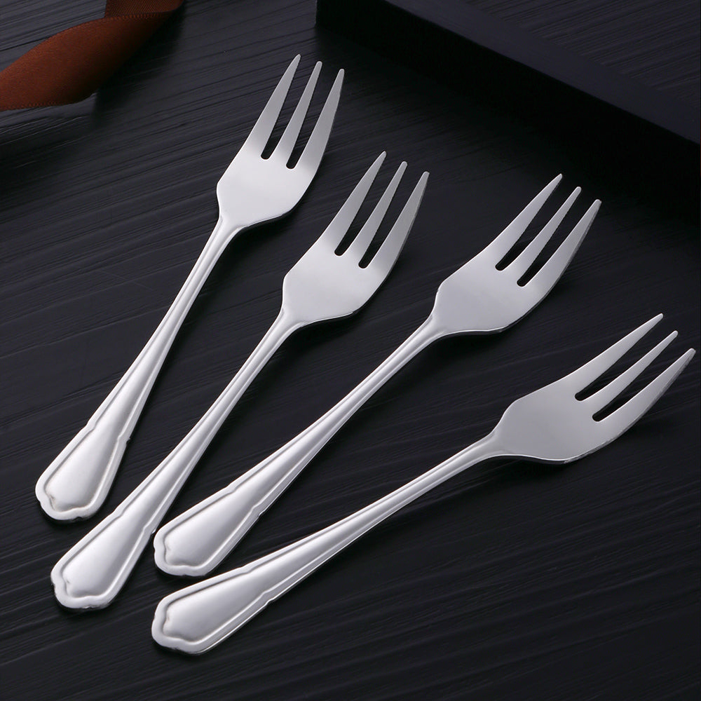Accept Custom Logo Stainless Steel Cutlery For Restaurant Hotel Banquet Tableware Sets
