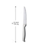 Steak Knives Set Sharp Triple Rivet Steak Knife Sets Stainless Steel Serrated Blades, Ergonomic Handles Dinner Knife for Kitchen Restaurant