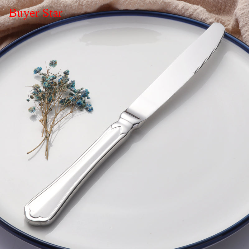 Portable 18/10 luxury cutlery set Stainless steel gold Flatware Sets 10 Set/Sets(Min. Order)