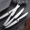 Luxury Knife Mirror Polish Stainless Steel Cutlery for Restaurant Wedding Western Tableware