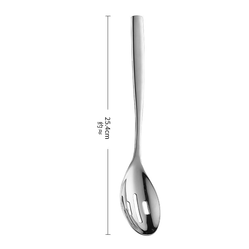 304 Stainless Steel Cooking Utensils Dinnerware Gadgets & Spoons for Nonstick Cookware Stainless Steel Spatula Set Best Dinner Tools