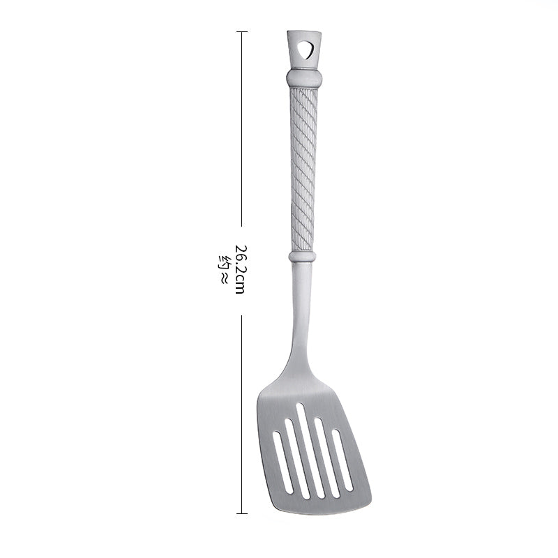 Kitchen Utensils Set, Large Cooking Utensils Set 9 Pcs Stainless Steel Spatula Soup Ladle Pasta Server Kitchen Gadgets Utensils Set