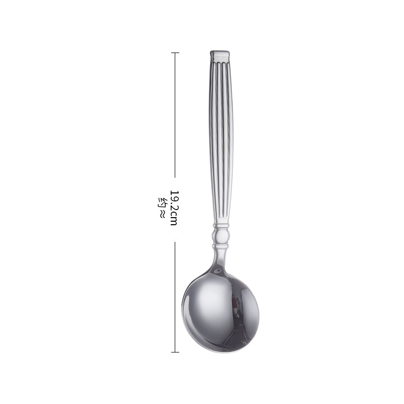 Durable Restaurant Stainless Steel Flatware Set Stylish Modern Silverware in Bulk