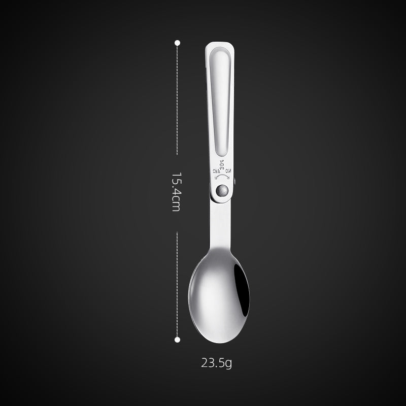 Foldable Fork and Spoon Set, Portable Folding Spoon and Fork Set Storage Cases for Travel Camping Outdoors Picnic