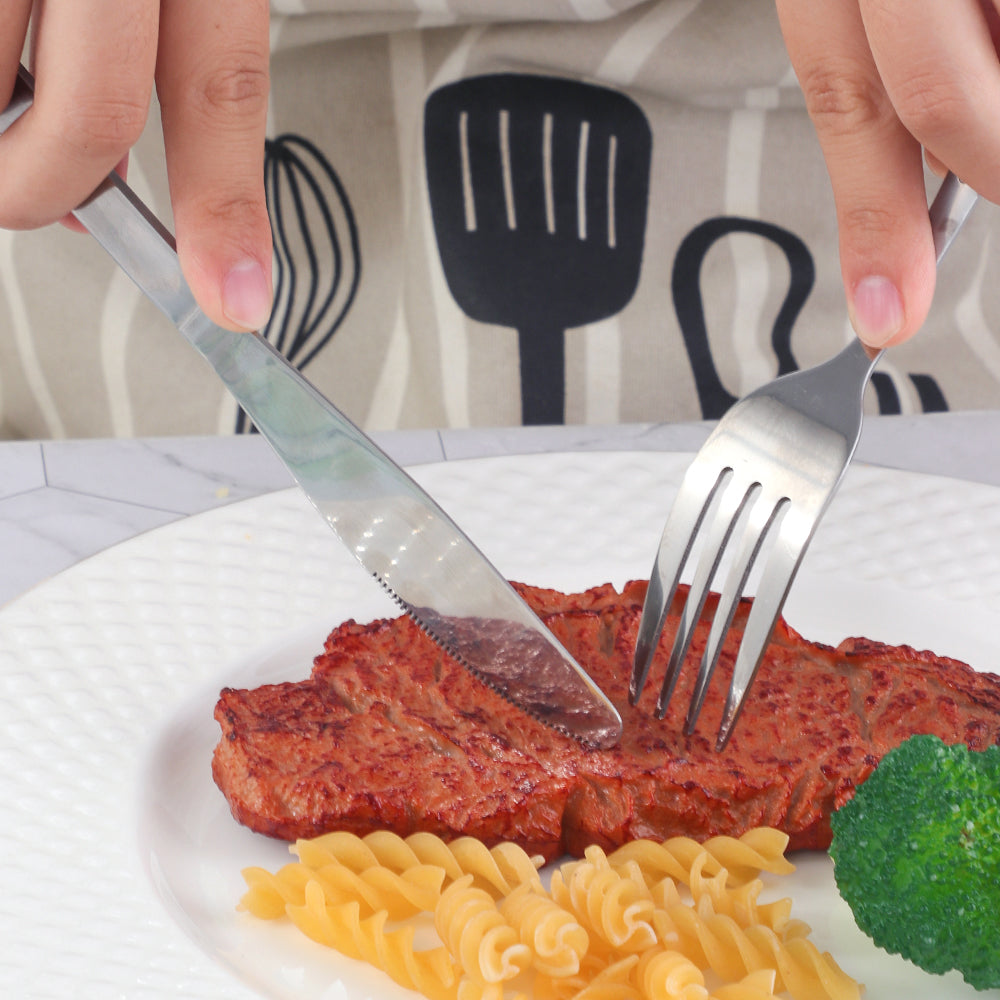 Amazon Hot Sale Stainless Steel Cutlery Set Knife Fork Spoon and Chopsticks with Elegant Packing
