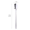 Customize colorful long handle stainless steel cocktail ice cream mixing dessert spoon shopify 50 Piece/Pieces(Min. Order)
