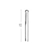 Kitchen Tongs Stainless Steel Cooking Barbecue Grilling Food Tongs Kitchen Clamps Sturdy High Resistant Heat Tongs